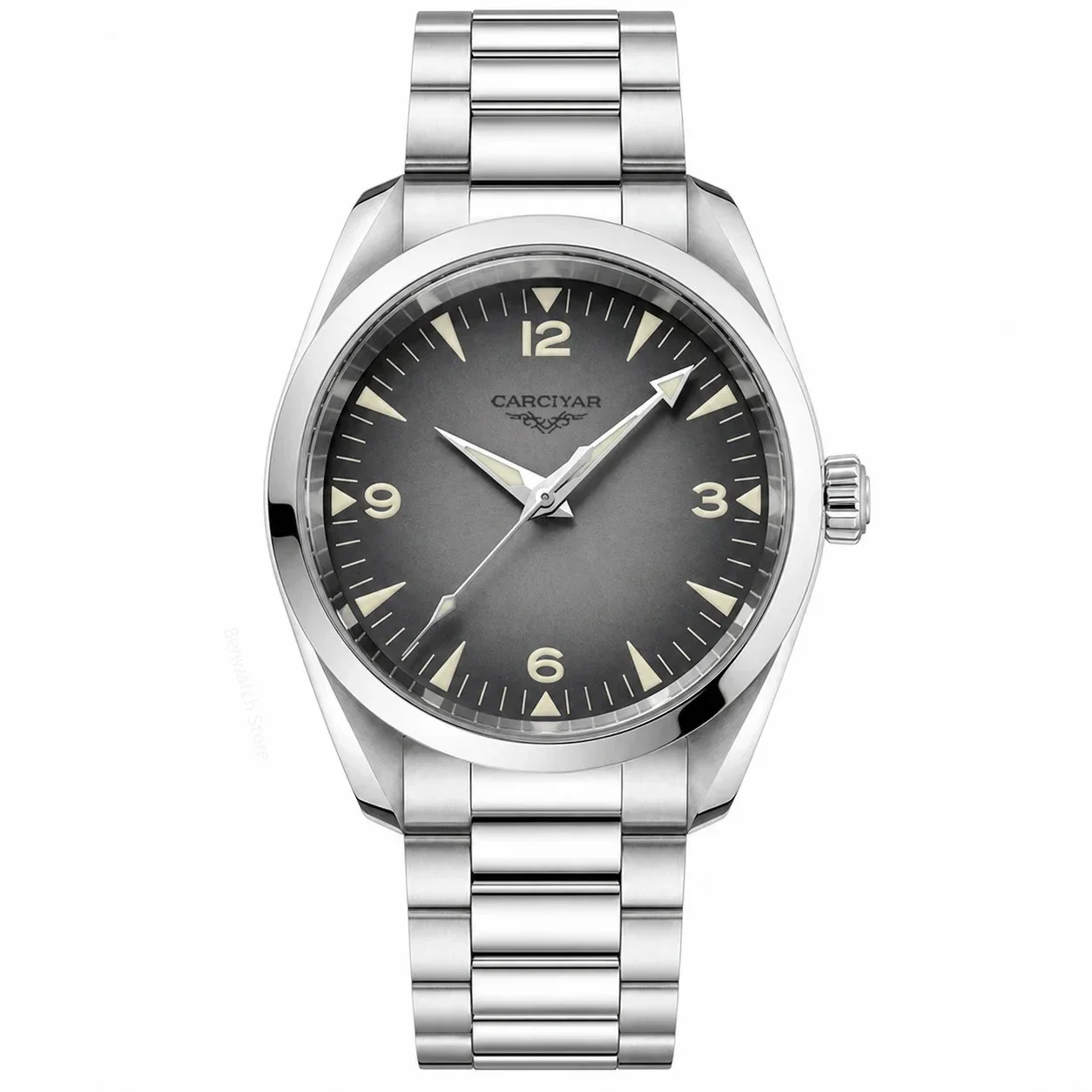 40MM 42MM Automatic Mechanical Men's Watch  904L Stainless Steel Case, Full-Featured, World Time