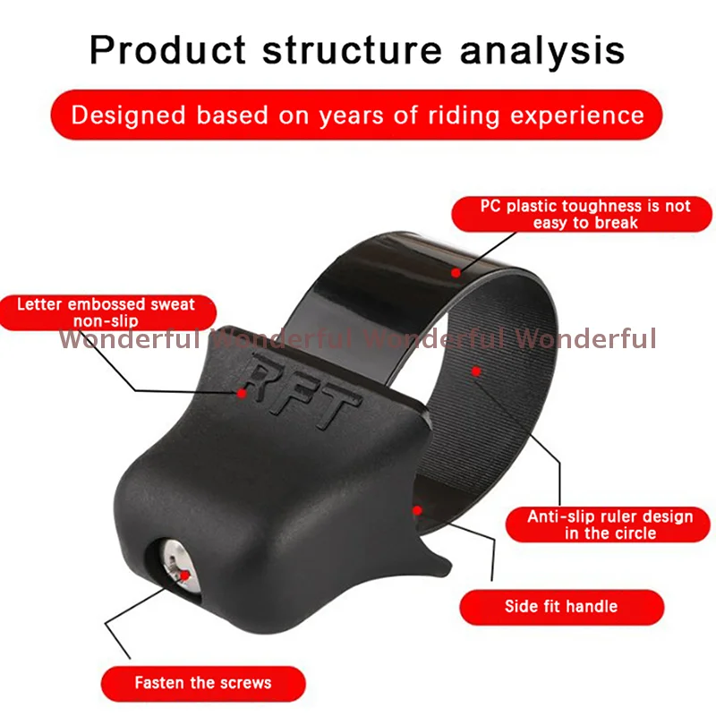 

Motorcycle Throttle Holder Cruise Control Wrist Rest Booster Non-Slip for Electric Scooter 34mm Handlebar Accelerator Assist