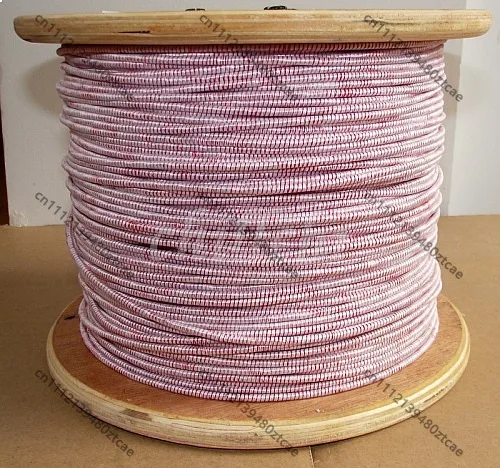 0.1x800 Shares Litz Wire Multi-Strand Copper Wire Polyester Silk Envelope Yarn for Winding