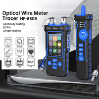 EU.US NOYAFA NF-8508 Network Cable Tester Optical Wire Meter Tracer LCD Digital Rechargeable Network Line Finder Wire PoE