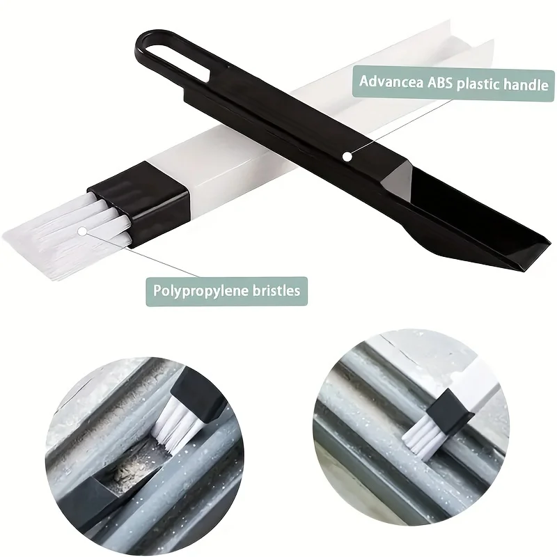 2/5pcs, Multifunctional Cleaning Brush, Computer Cleaning Brush, Keyboard Cleaner, Dust Shovel, Window Track Cleaner Tool