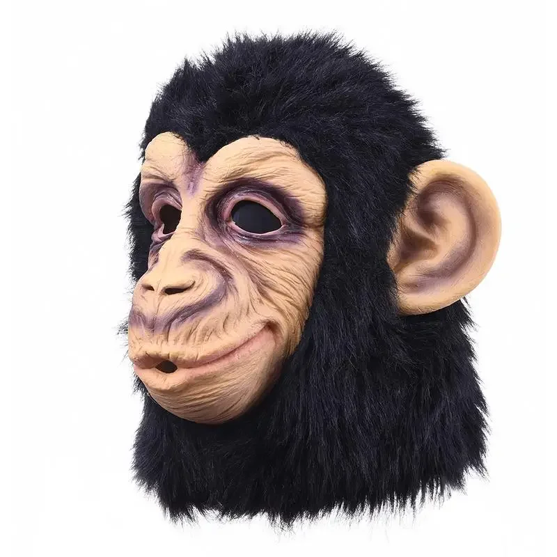 

NEW Gorilla Monkey Halloween Masks Adult Full Face Funny Mask Latex Halloween Party Cosplay Costume Masquerade Realistic Masks