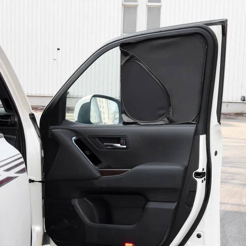 

For Toyota Land Cruiser 2008-2026 Car Black Windows Privacy Sunshade Anti-UV Heat Insulation Protect Cover Interior Accessories