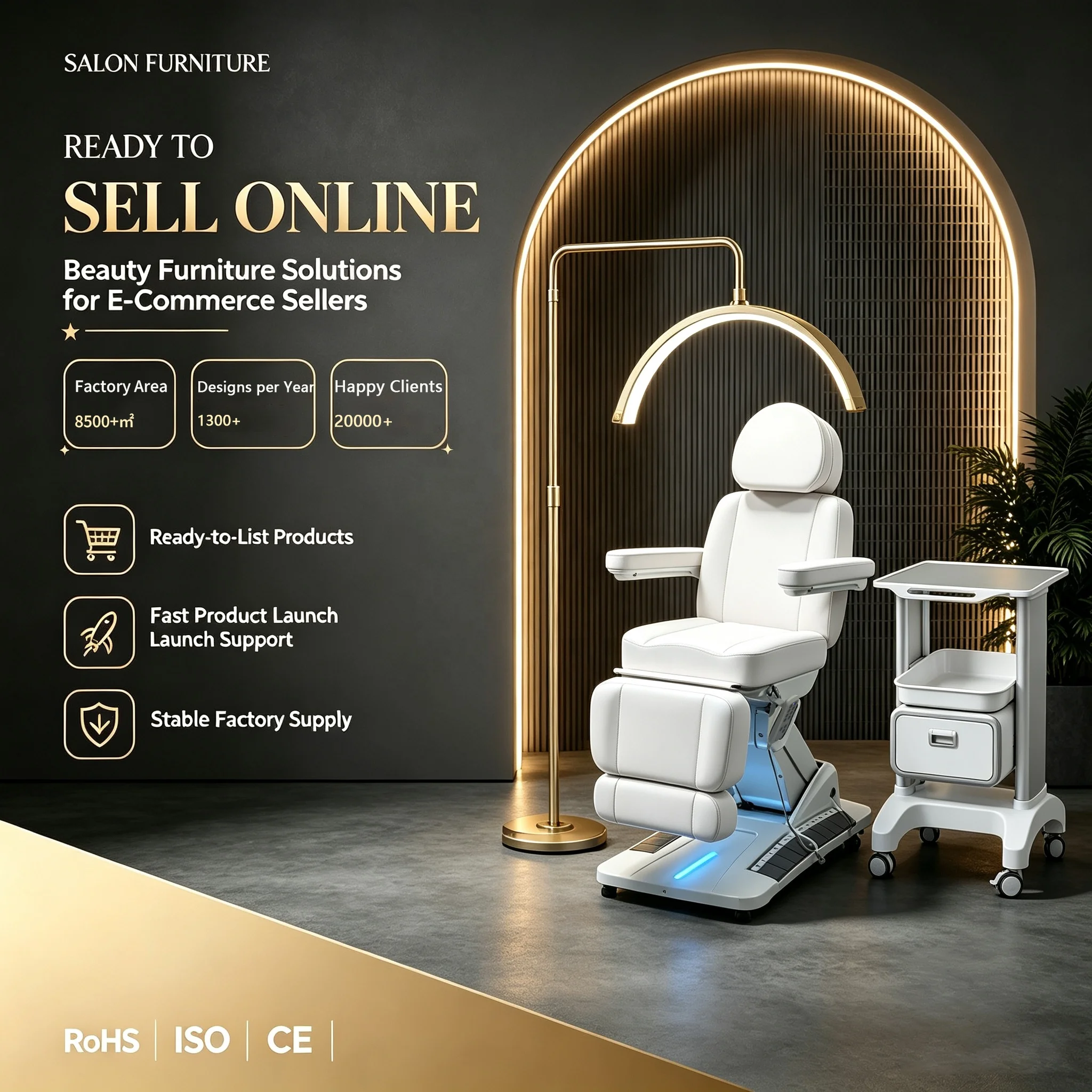 4 Motor Heated Adjustable Massage Table Memory Foam Foot Control Luxury Cosmetic Electric Beauty Bed