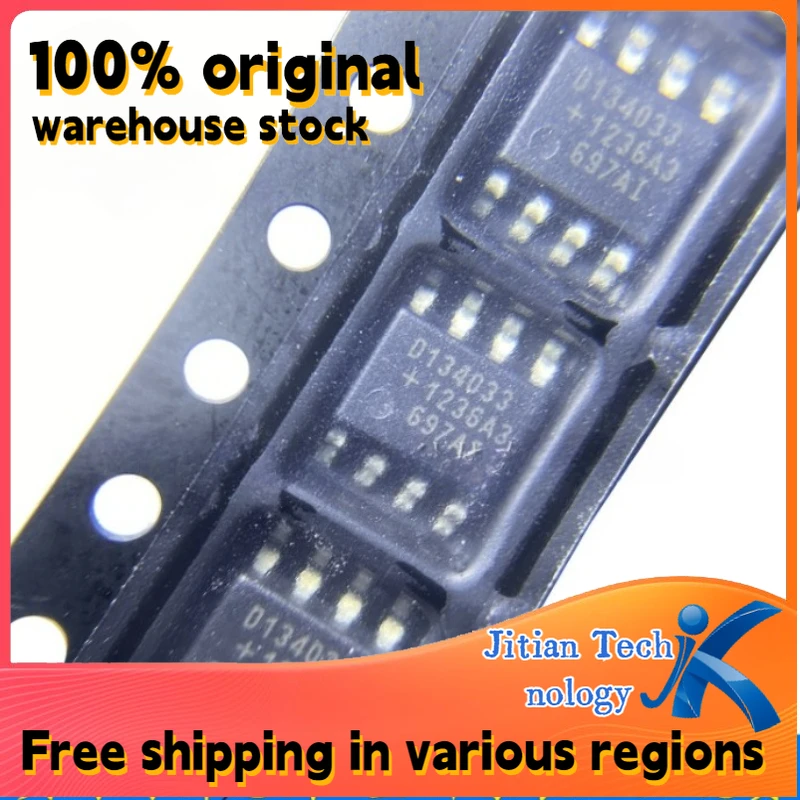 100% original inventory 10PCS DS1340Z-33+T&R logo D134033 SOP8 Charging clock chip Channel direct sales