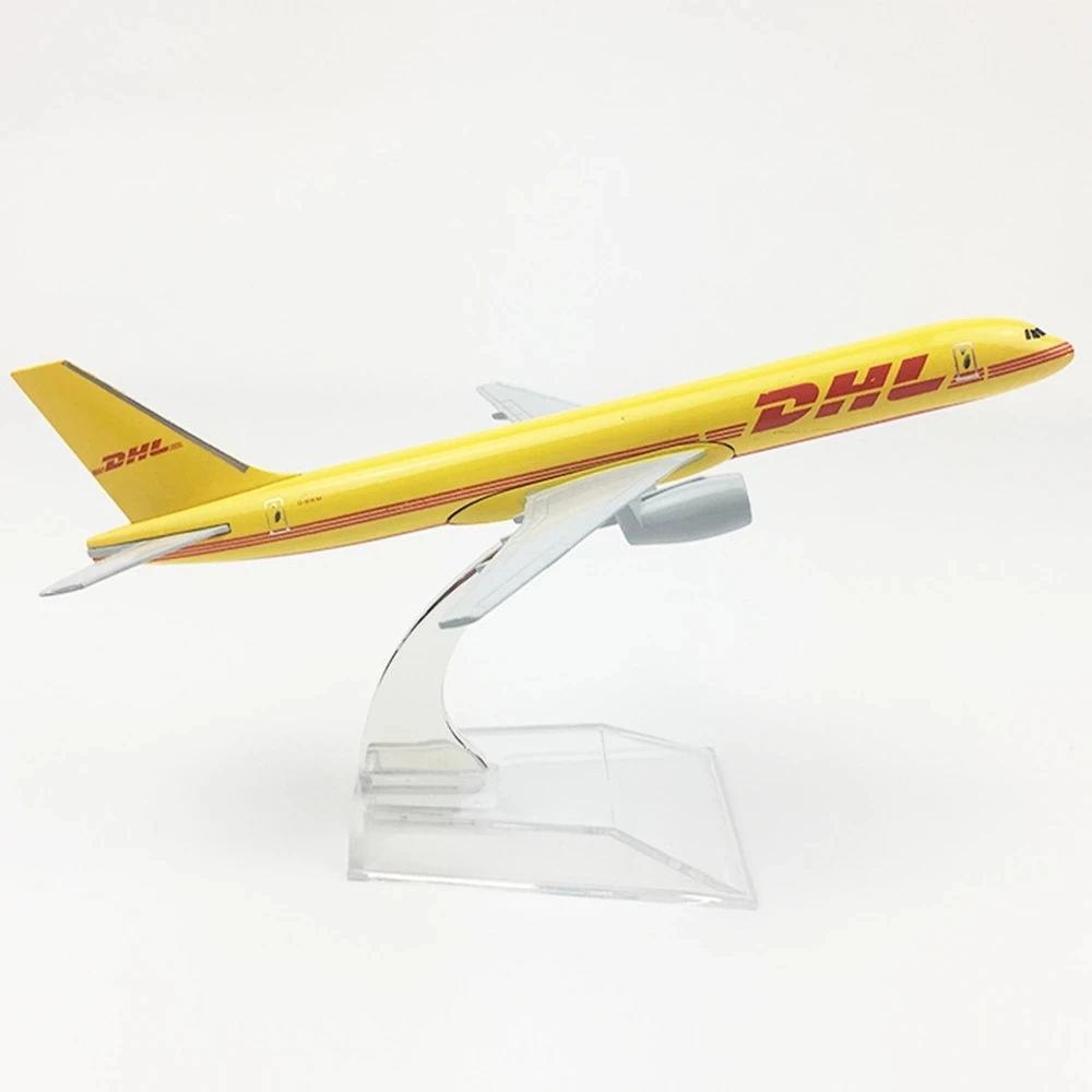 طائرة تذكارية 16 سنتيمتر DHL B777 نموذج طائرة للبنين دييكاست معدنية 1/400 مقياس تحصيل هدية بواسطة مكاتب الطيران اكسسوارات