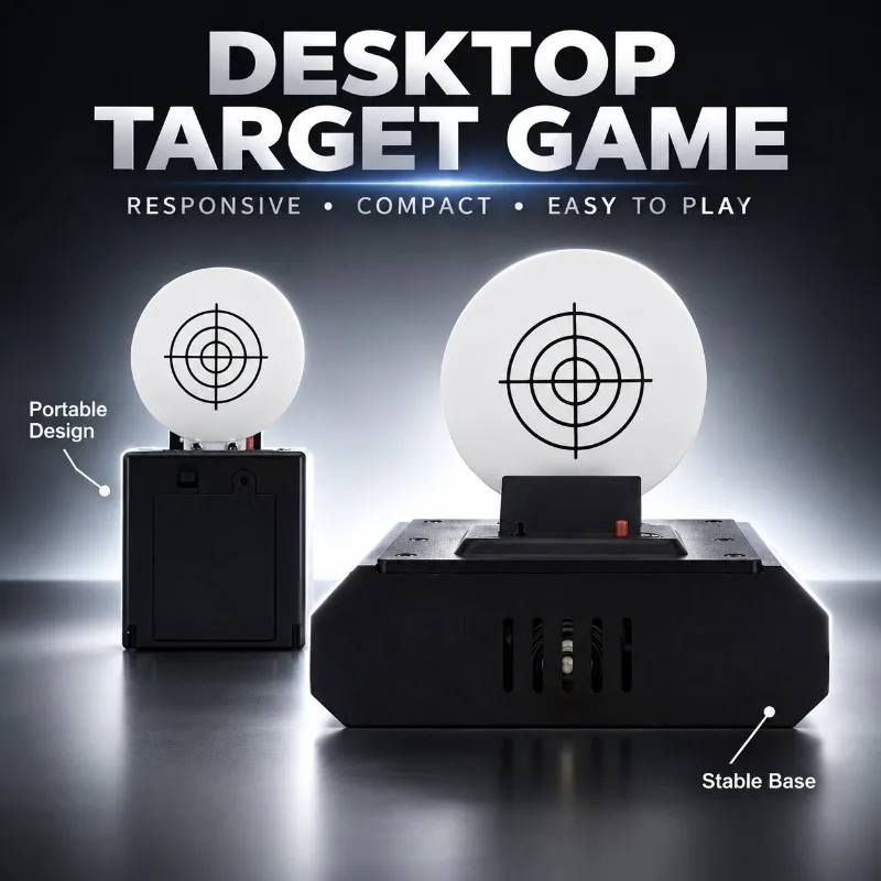 Portable Hobby Game Target with Sensing Function Two Style Options Leisure Practice Fitting