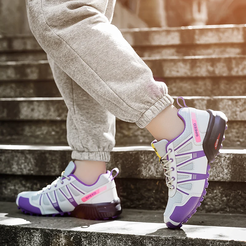 Fashion Girls Golf Shoes Spring/Summer Women's Large Outdoor Training Golf Shoes Women's Anti Slip Running Shoes