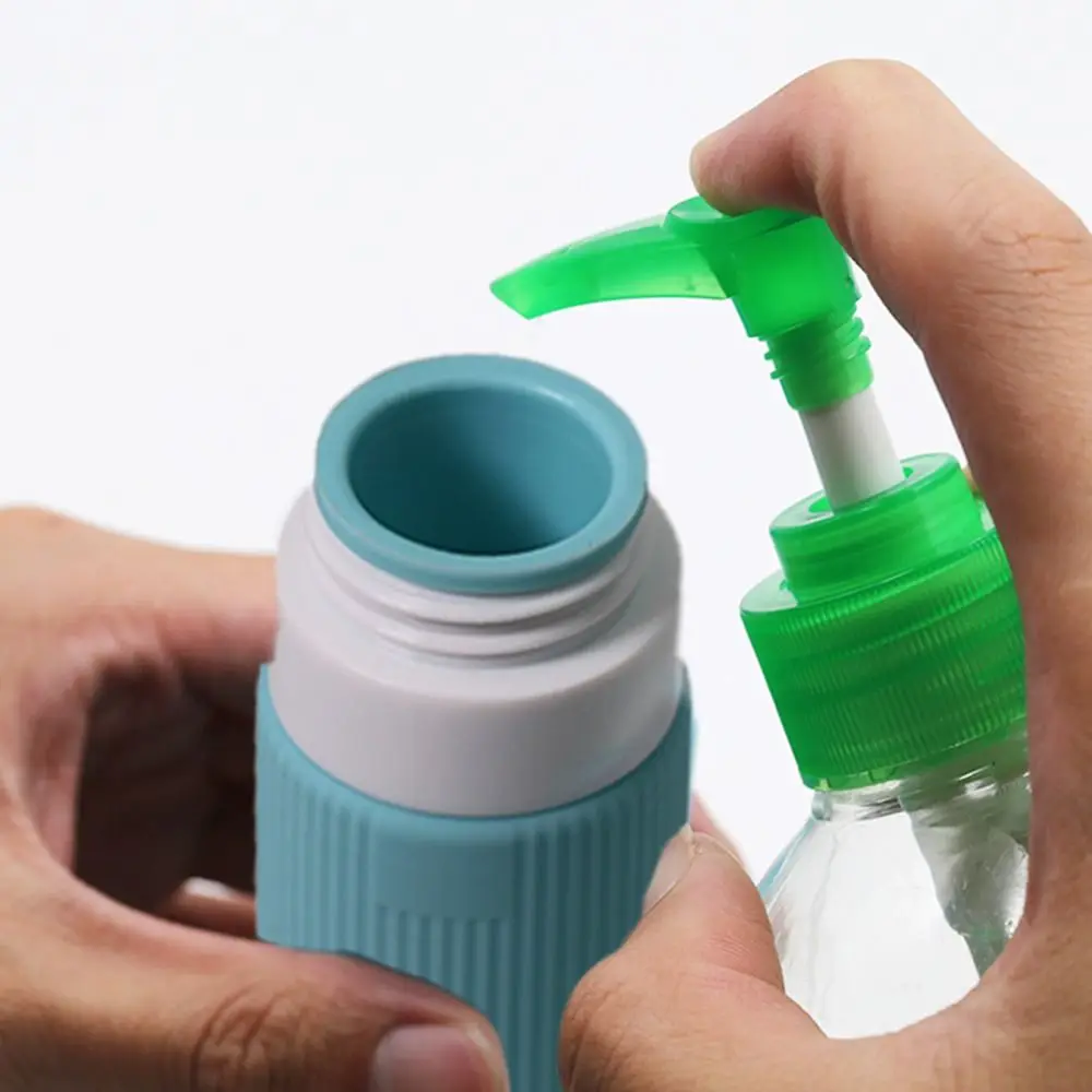 Draagbare 90 ml siliconen hervulbare flessen grote capaciteit lege douchegel lotionfles knijplotioncontainer reizen
