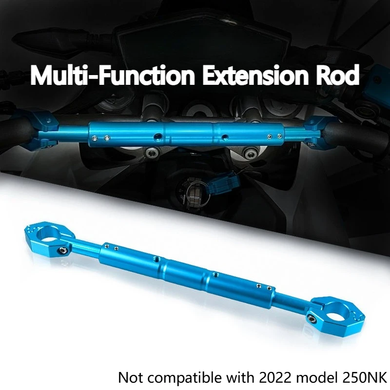 For CFMOTO 150NK 250NK 400NK 650NK ST Papio Motorcycle Handlebar Cross Bar Multifunction Extension Rod GPS Phone Holder Bracket