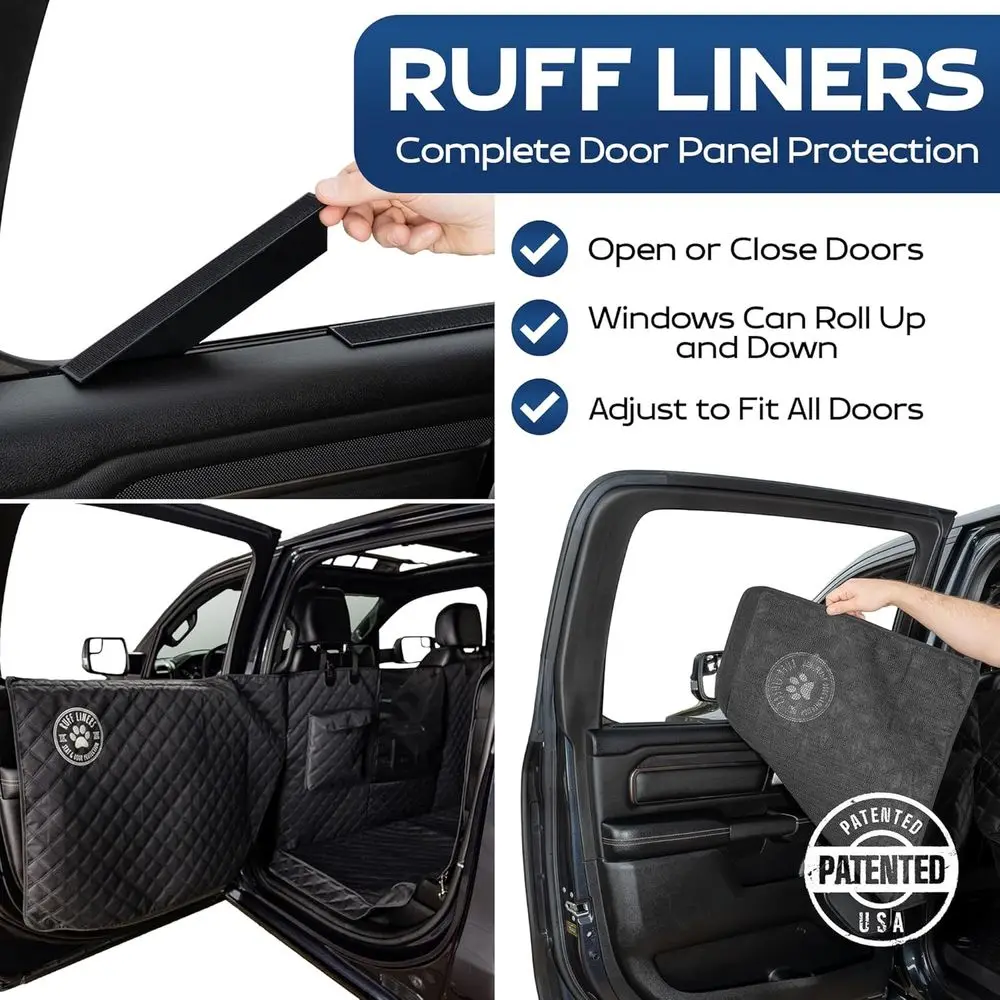 Extra Large Dog Hammock for Crew Cab Trucks with Elevated Seats, Waterproof and Easy to Clean