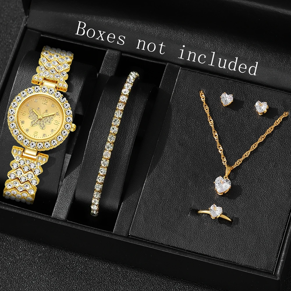 6PCS Golden Ladies'… - image