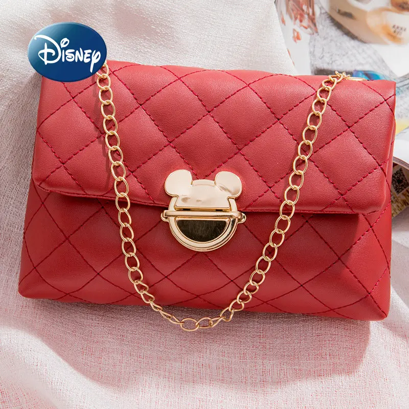 

Disney Mickey New Women's Bag Cartoon Women's Handbag Multi Functional High Quality Fashion Fashion One Shoulder Oblique Bag