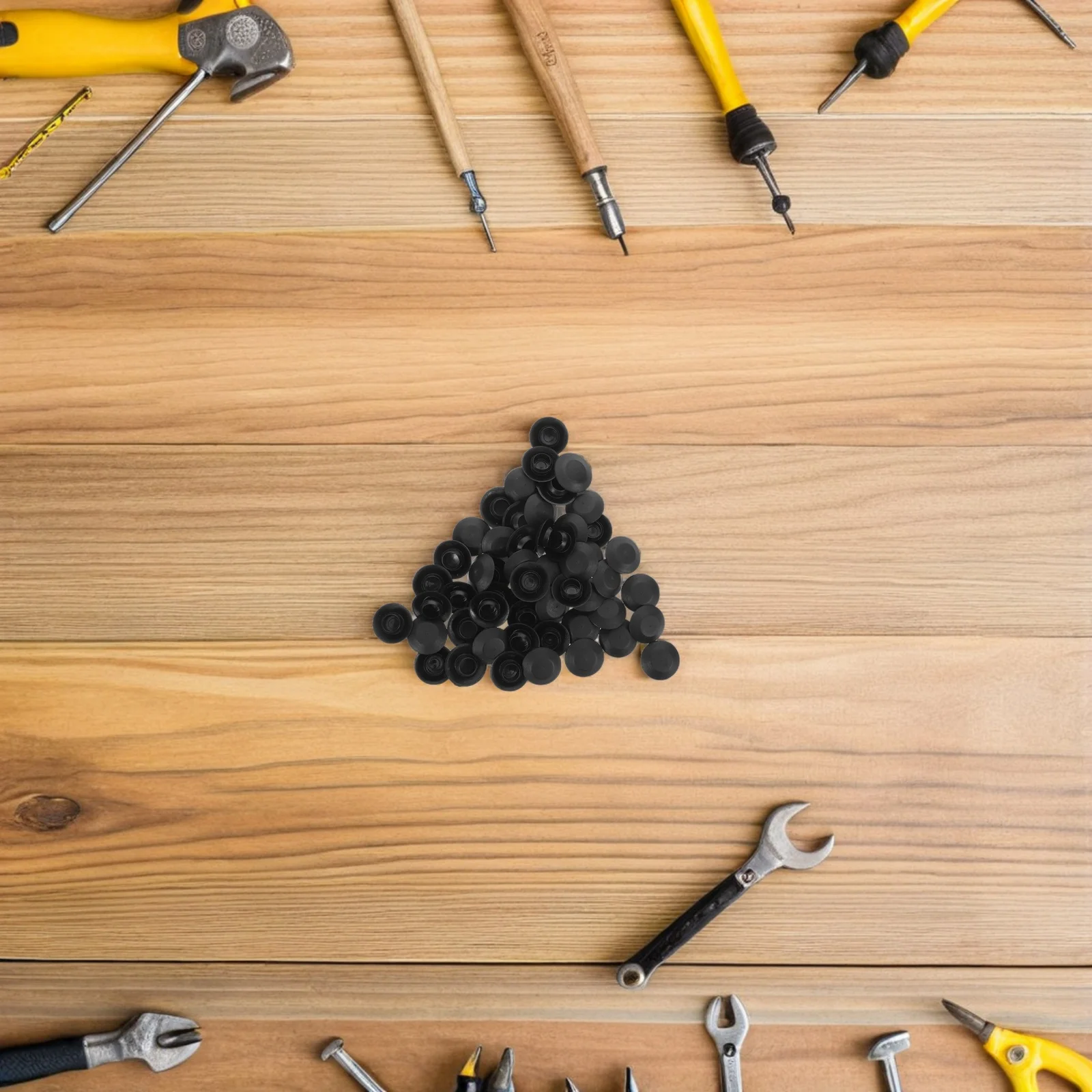 100 Stück Auto-Dekorationskappen - Universelle Auto-Befestigungselemente für Innenausstattung - Staubdichte Kunststoff-Lochstopfen für Fahrzeuge