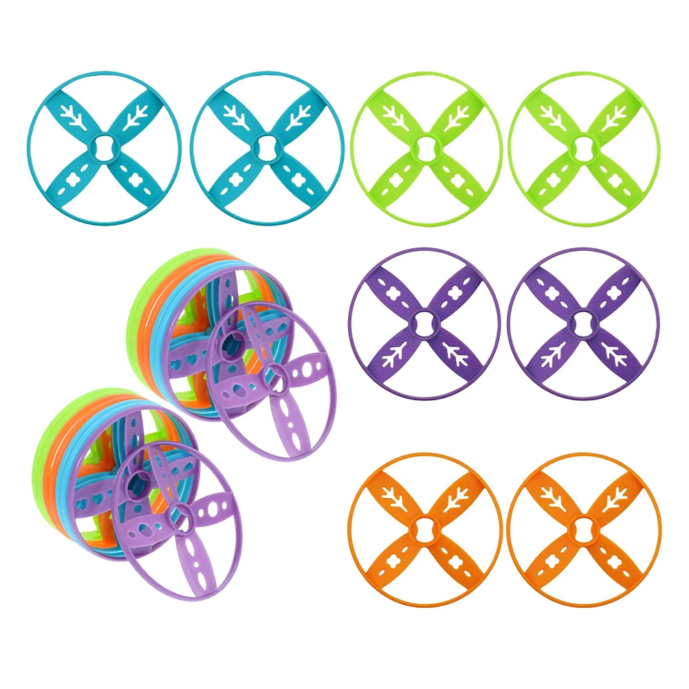 

24pcs Supplement Set Plastic Flying Disc Toy Kids Outdoor Games Handheld Toss Ball Child Fun Sports