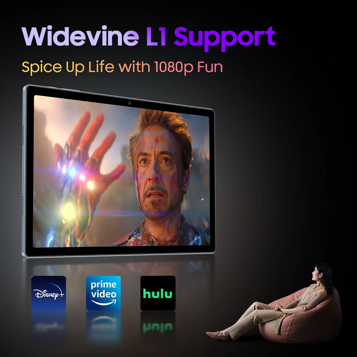 Blackview Tab 15 Pro Tablets 8GB 256GB 10.51 ''FHD + IPS Pad 8280mAh Bateria Octa Core Android 12 13MP Câmera Dual 4G