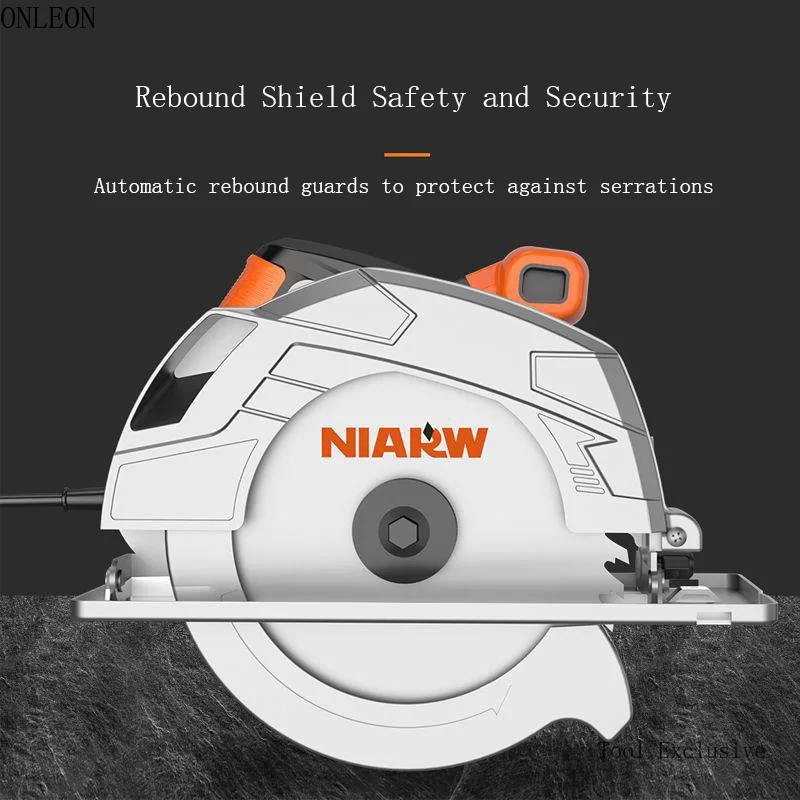 Electric Circular Saw Multifunctional Household Woodworking Electric Saw Portable Saw Cutting Sawing Circle Woodworking Tools