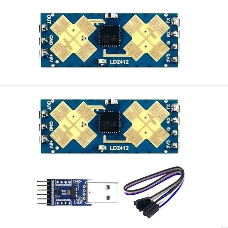 Mô-đun cảm biến sự hiện diện của con người nâng cao 24GHz Phụ kiện gia đình động dành cho các ứng dụng bảo mật và nhà thông