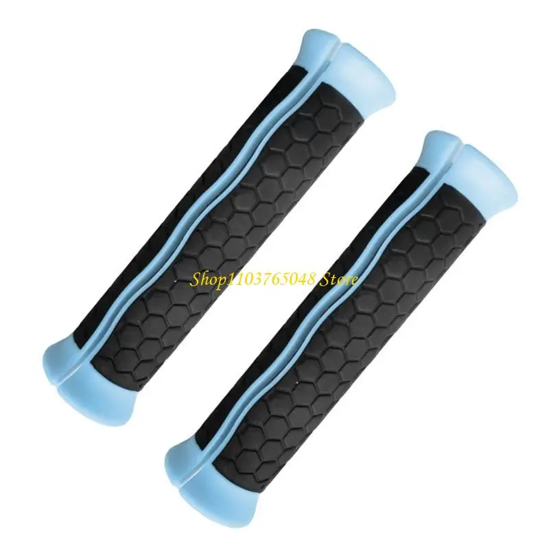 R53E 2pack Versatiles Handle Elastic Band Sport Handle Fitness Tension Rope Accessory for Rehabilitation Training