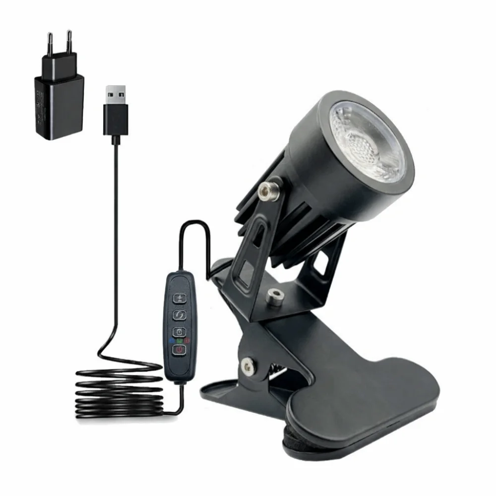 Creative LED Spot Light 5 W Potted Plant Indoor Accent Lighting Dimmable Decorative Lamp LED Uplight Spotlight Lamp Yard