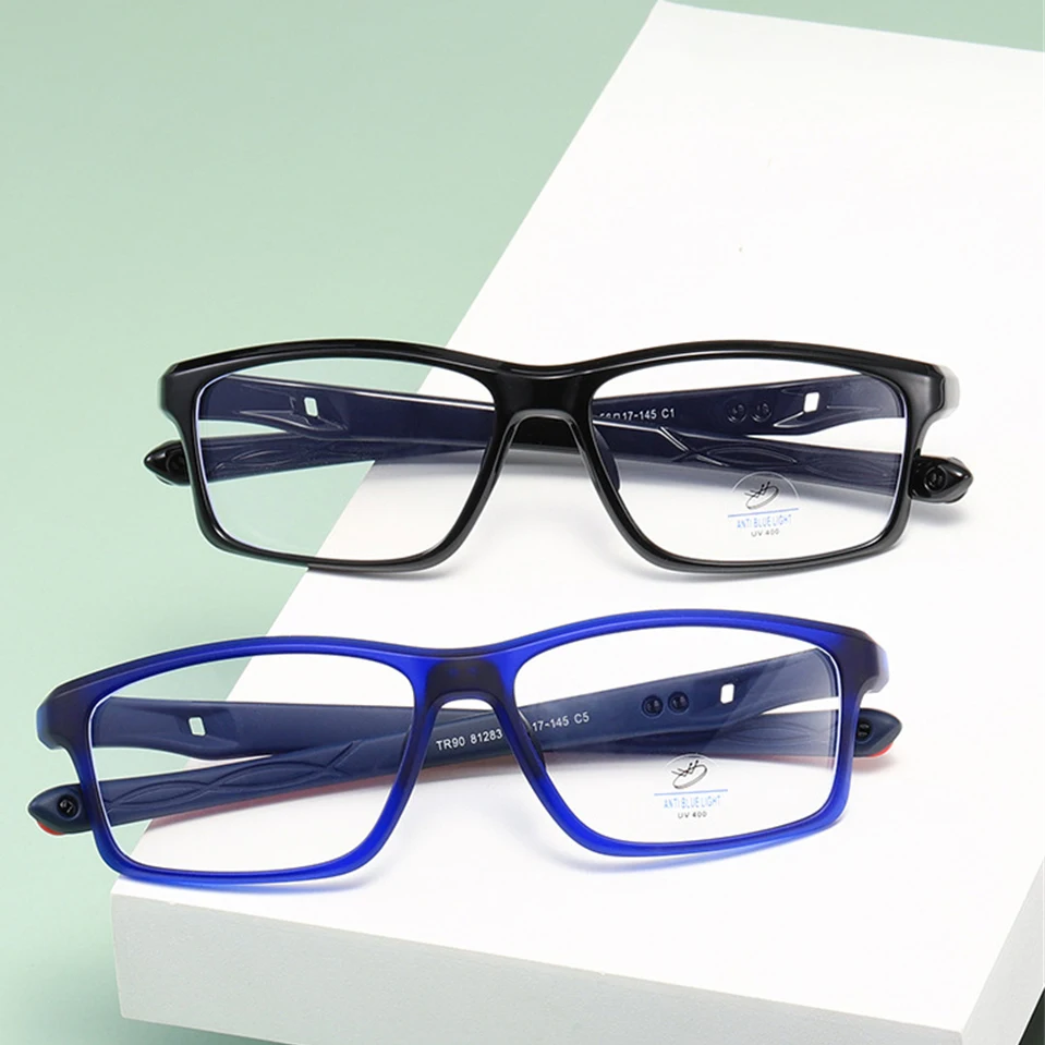 VIVIBEE Sports Customized Prescription Glasses Men Optical Eyeglasses Frame TR90 Photochromic Outdoor Myopia Astigmatism Eyewear