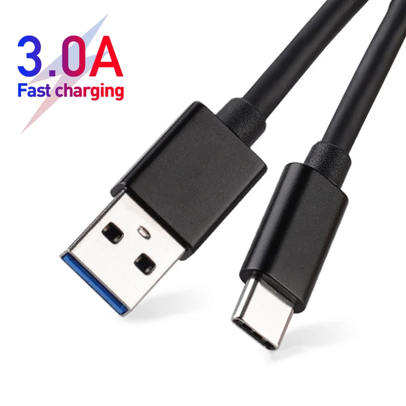 USB Cable Fast Charging Type C Cable for Samsung A52 A82 A32 A42 5G Xiaomi 11 10 Ultra 10 Pro Data Charge USB C Phone Cable