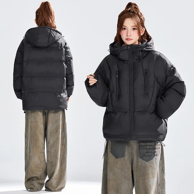 Women Winter Coat Hooded Jacket Parkas Thiened Warm Cotton Jaet Minimalist Youth Fashion Windproof Thick Warm Lady Winter Jacket 2 Women Winter Coat Hooded Jacket Parkas Thiened Warm Cotton Jaet Minimalist Youth Fashion – view 2