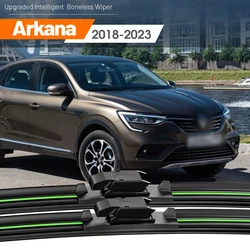 2pcs For Renault Arkana 2018-2023 Front Windshield Wiper Blades 2019 2020 2021 2022 Windscreen Window Accessories