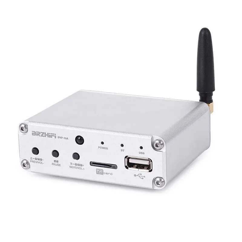 

HIFI ES9018 Decodes Bluetooth 5.0 Lossless Player AD823 OP AMP Coaxial USB Flash /TF Card/3.5mm Input