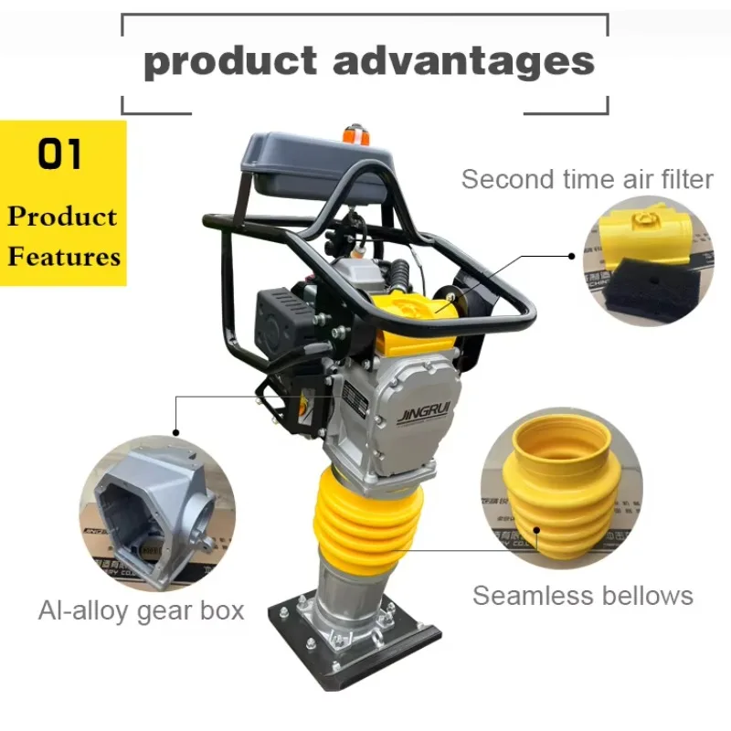 

Вибротрамбовка ручная тяжелого типа GX160 HCR110 для продажи