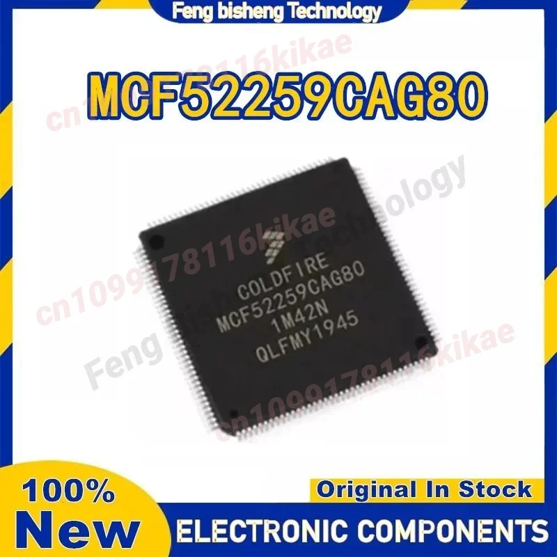 MCF52259CAG80 MCF52259CAG MCF52259 MCF 52259 IC MCU Chip LQFP-144 in Stock 100% New Origin