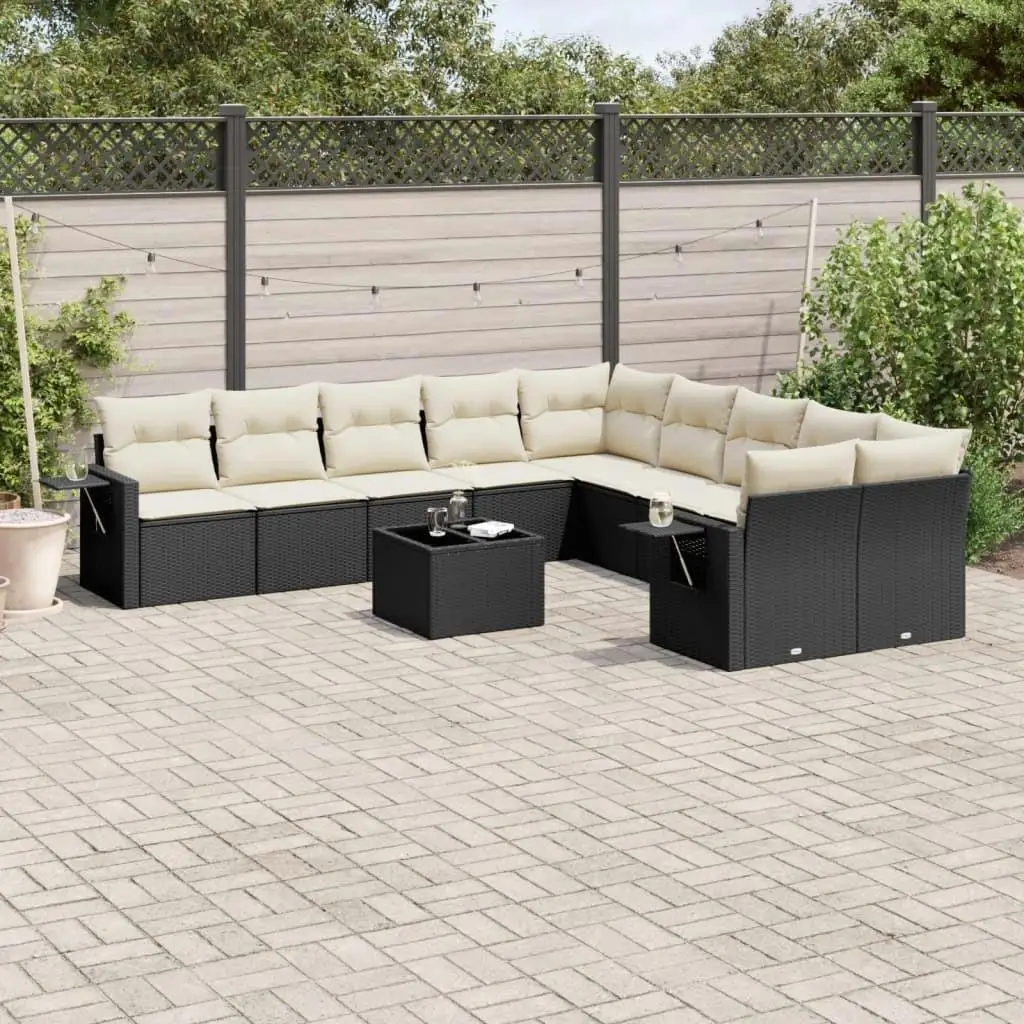 

Sure! Here’s an optimized title for the product:Stylish Black Garden Sofa Set Comfortable Outdoor Furniture Durable Patio