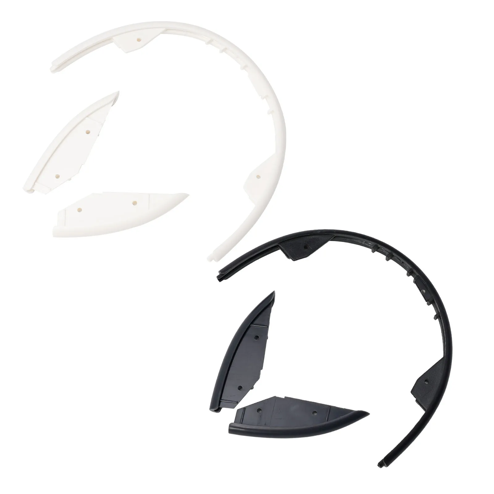 1 Set Body Plastic Bumper For-Xiaomi 1S Electric Scooters Front Rear Anti-collision Strips Protection Device Spare Parts