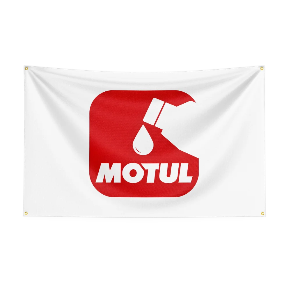 3x5 Ft m-Motuls Motor Car Oil Flag Motoring Racing Workshop Car Banners Tapestry Flag Outdoor For Decoration Engine Oil