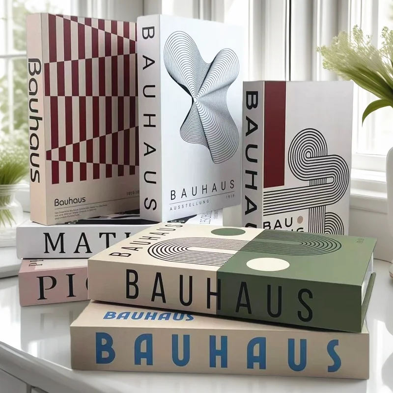 ماتيس القط الأسود كتاب وهمية فاخرة الكتب الزخرفية صندوق مجردة طاولة القهوة غرفة نوم الجرف ديكور المنزل الداخلي باوهاوس بيكاسو