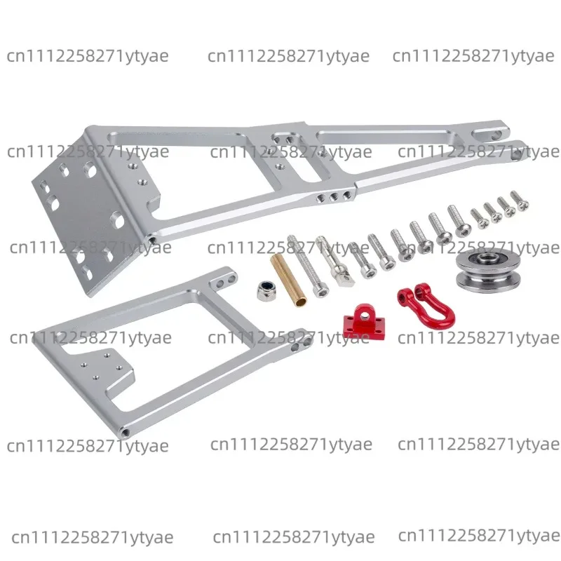 1/10 climbing truck, rear trailer frame, semi-truck head girder truck rescue obstacle clearing boom