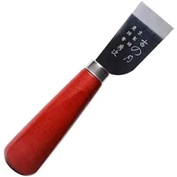 Profession Leathercraft Cutting Tool Wood Pattern Leather Cutter Knife, Stainless Steel Blade for Patchwork Knives Paper Cloth