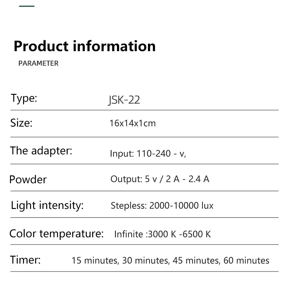 Traurige LED Phototherapie Licht bionisch-Tageslicht affektive Störung USB-Lampe Erleichterung lustlos müde Therapie Lichter berühren Knopf