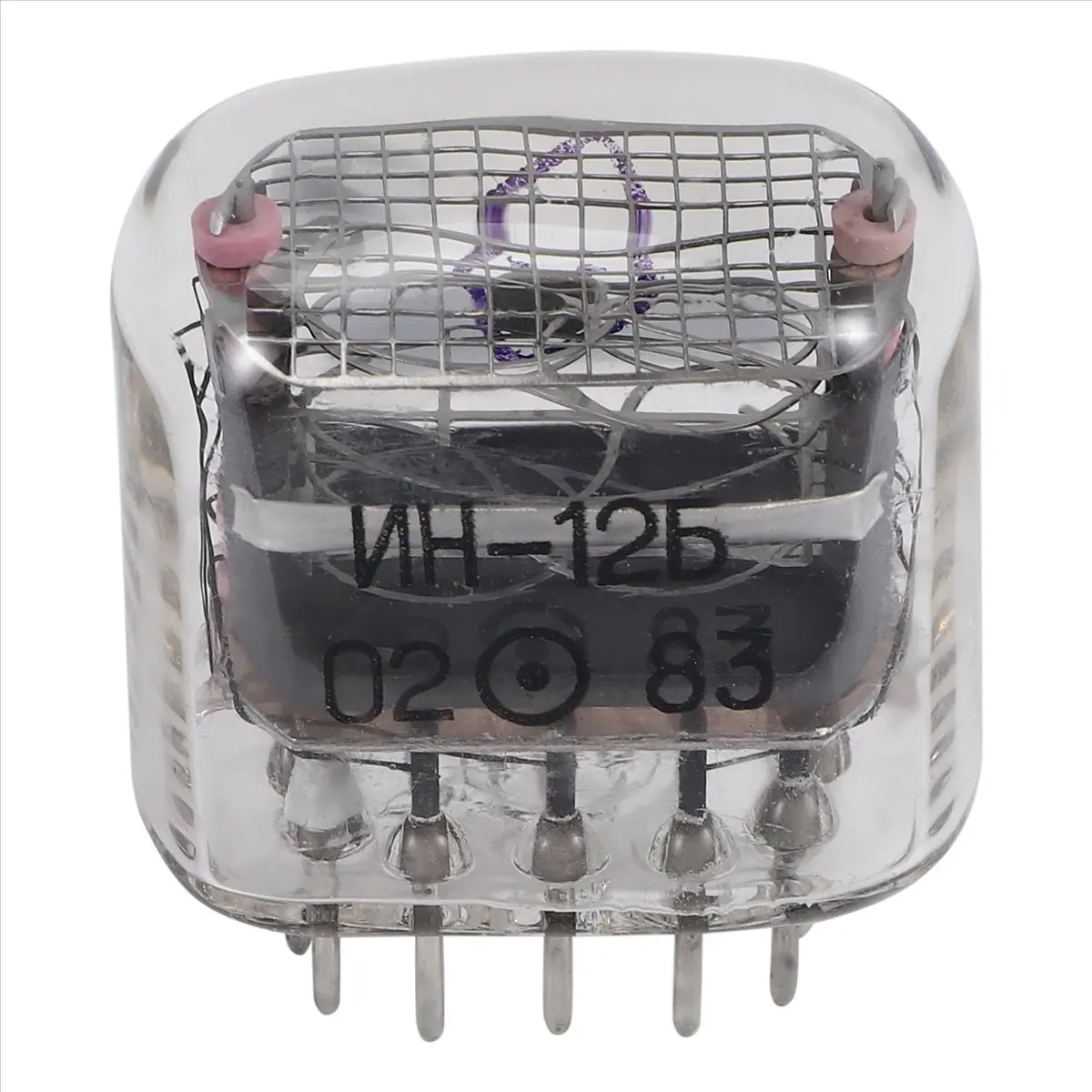 DT85 HOT 1Pcs New IN-12 IN12 Glow Tube for Glow Clock Nixie Digital LED Clock with Decimal Point