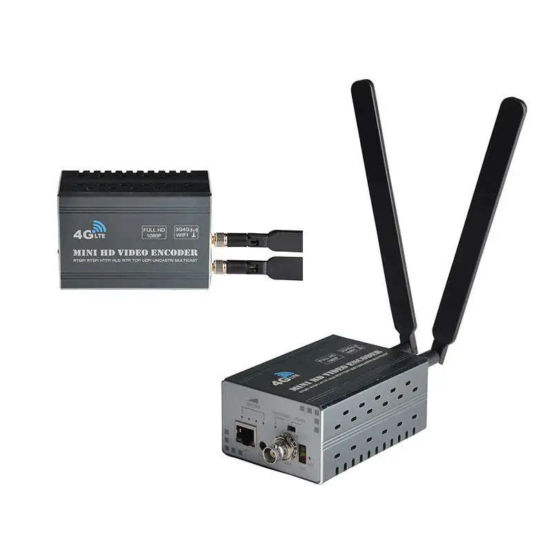 

Small Portable Metal for H.264 H.265 1080P HD Encoder 3G/4G WiFi SRT Streaming Server 5-Year Warranty Live Event Online