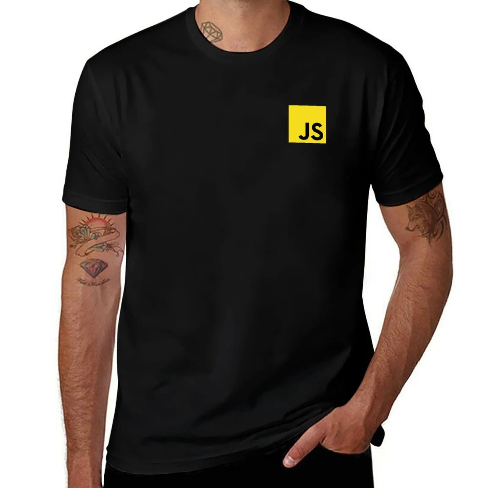 Javascript T-Shirt Work Wear Short Sleeve T-Shirt