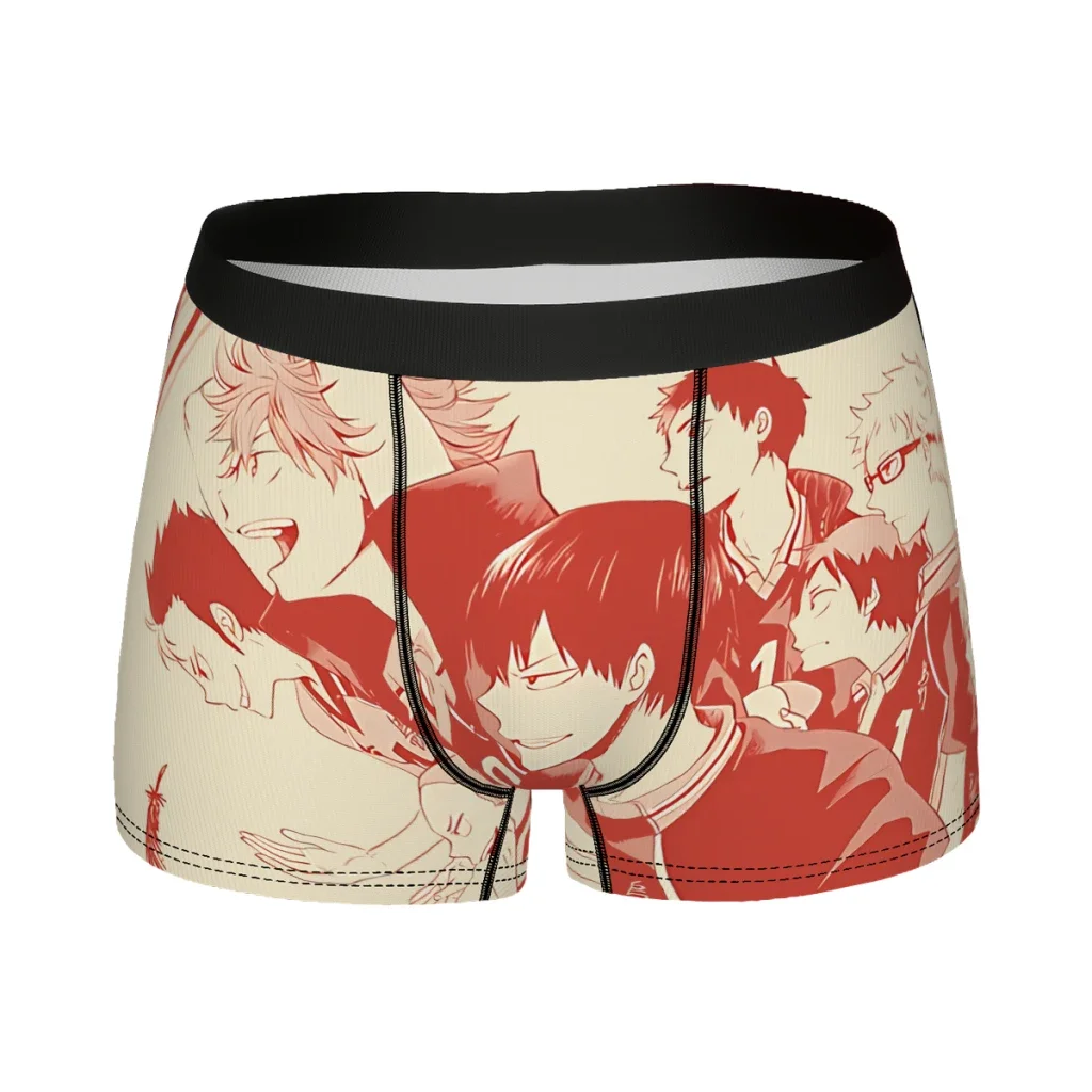 Karasuno High School Team Karasuno High Underpants Cotton Panties Male Underwear Sexy Shorts Boxer Briefs