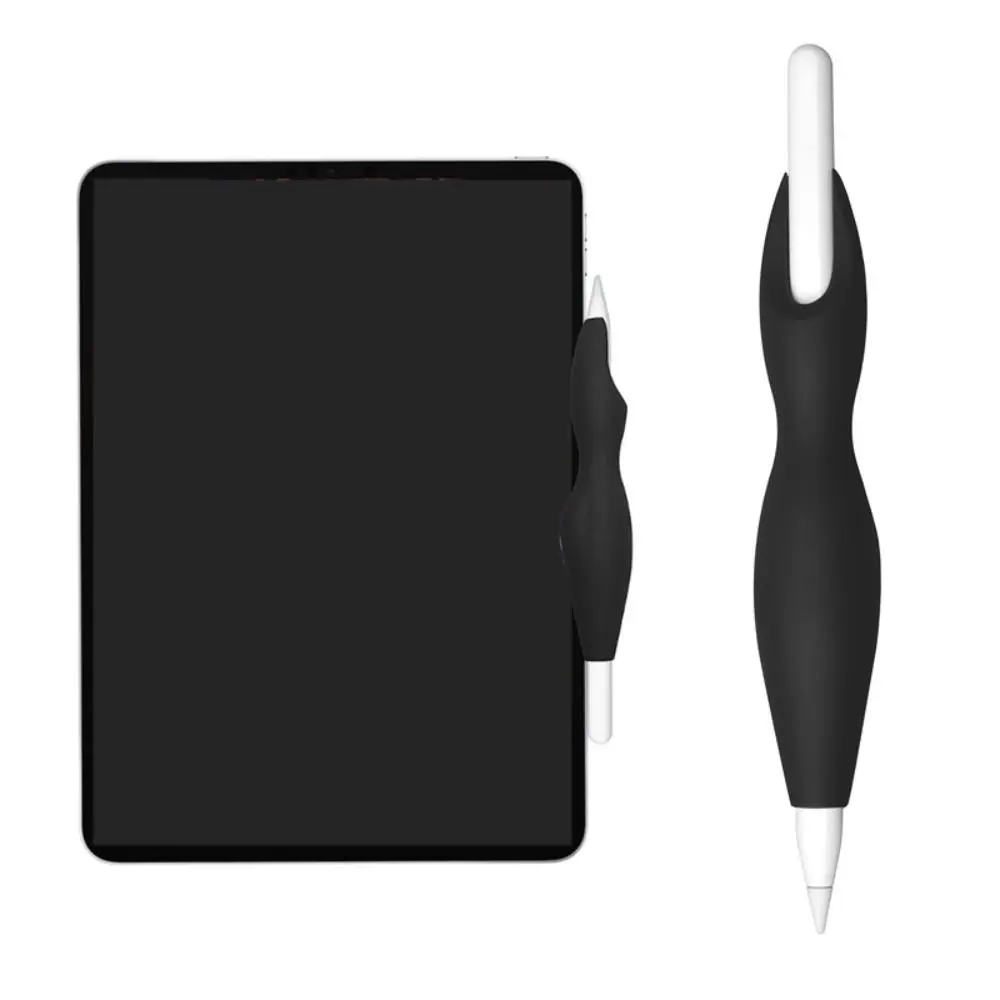 New Silicone Pen Grip Flexible Soft Touch Pen Protective Cover Ergonomics Multifunctional Pen Sleeve for Pencil 2 Generation