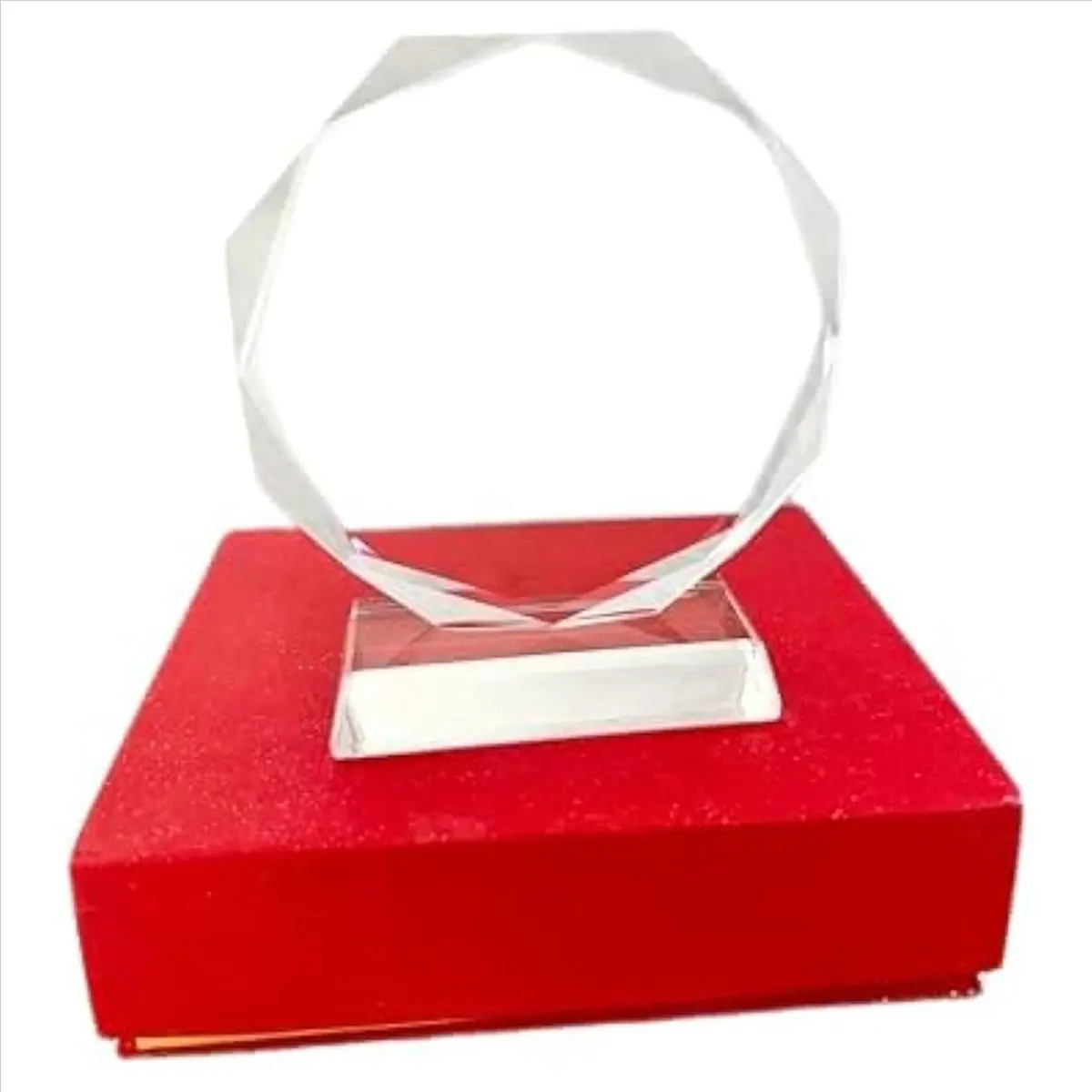 6 Trofeos de Cristal en Blanco, Medallas Conmemorativas para la Temporada de Graduación, Adornos para Premios Empresariales