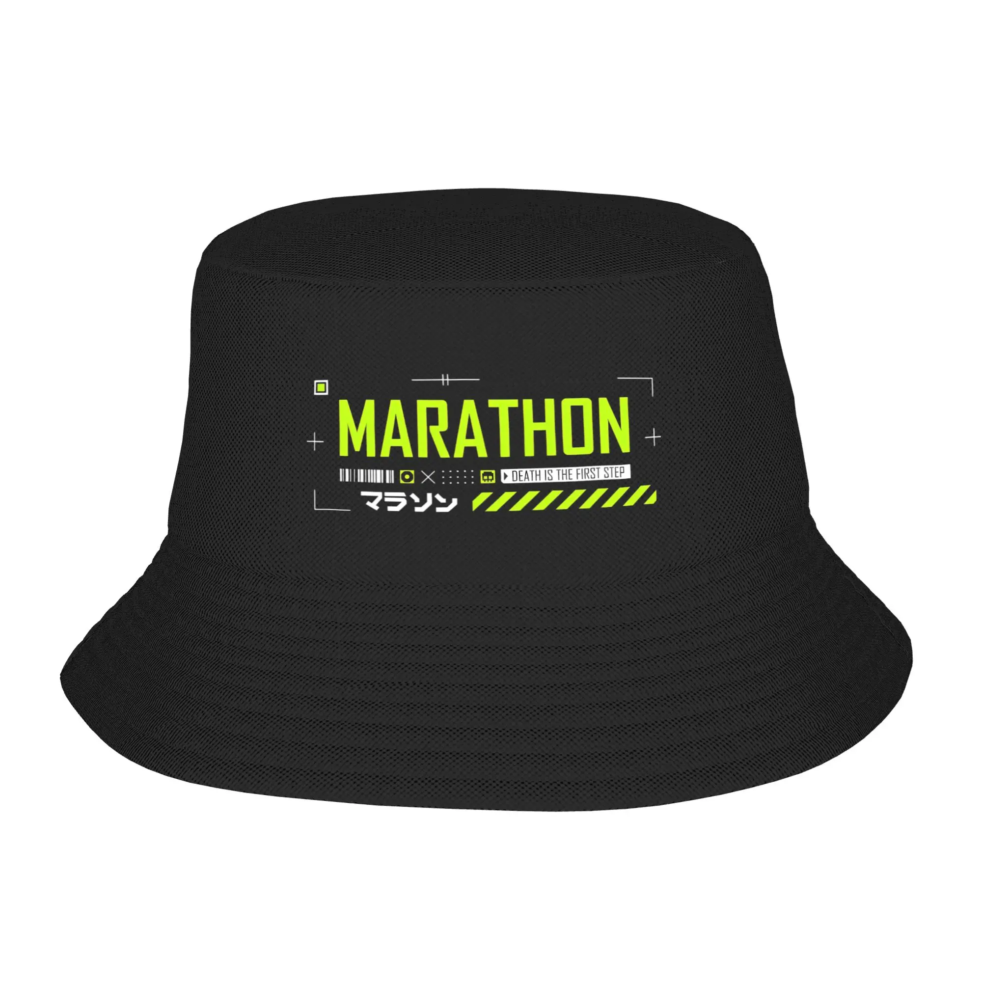 Girl Cute Bucket Hat Game Marathon Merch Bob Hats For Travel Headwear Lightweight