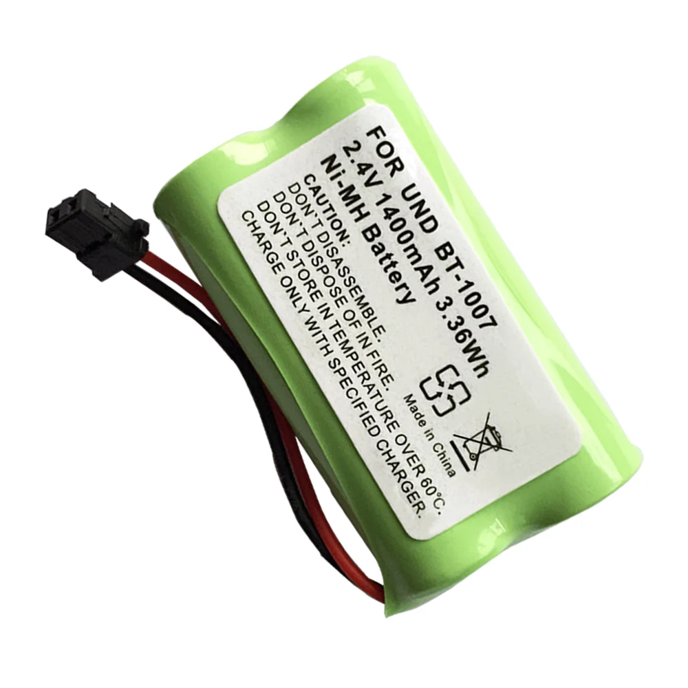 充電式ワイヤレス電話バッテリー,nimh,1400mah,2.4v,aa,BT-1007, BT-1015,uniden,bt904,bp904,bt1007,bt1015,dcx150,exp370
