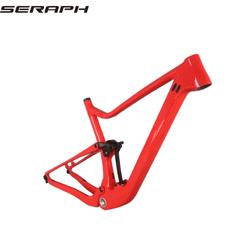 

29er Full Suspension Mountain Frame, BSA Carbon Frame, XC MTB Frames, Travel 100mm Boost Thru Axle, 148x12mm, 29er