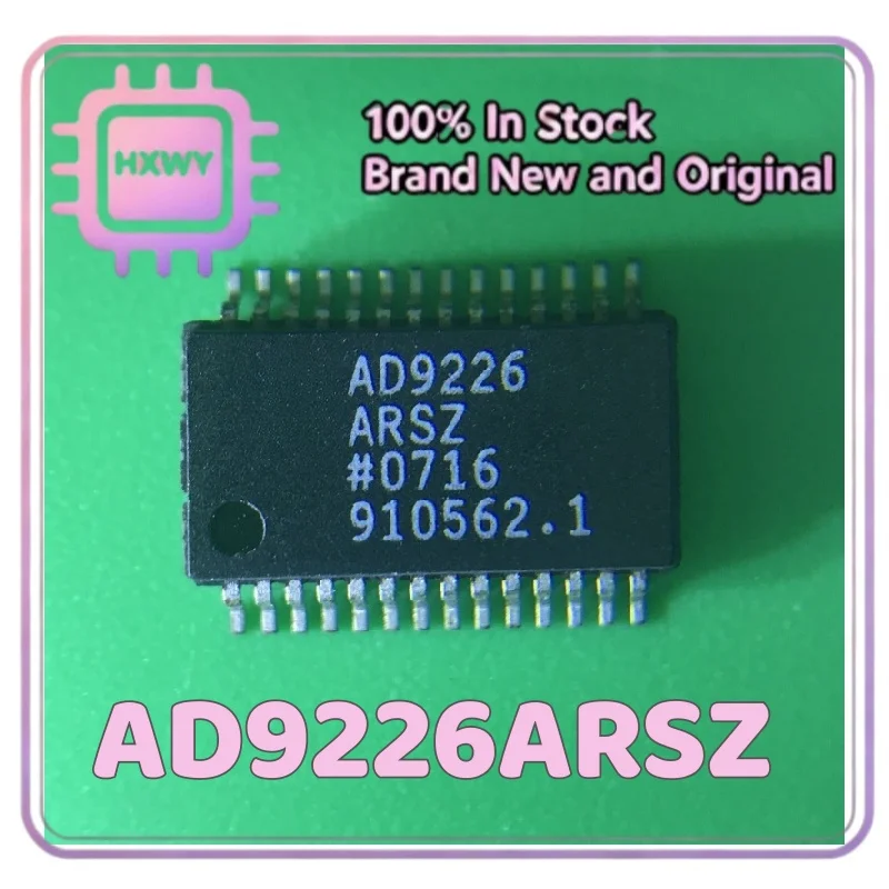 (3/20 pieces) AD9226ARSZ AD9226 SSOP-28 12-bit 65MSPS ADC Brand new original stock Electronic Chip Fast Shipping