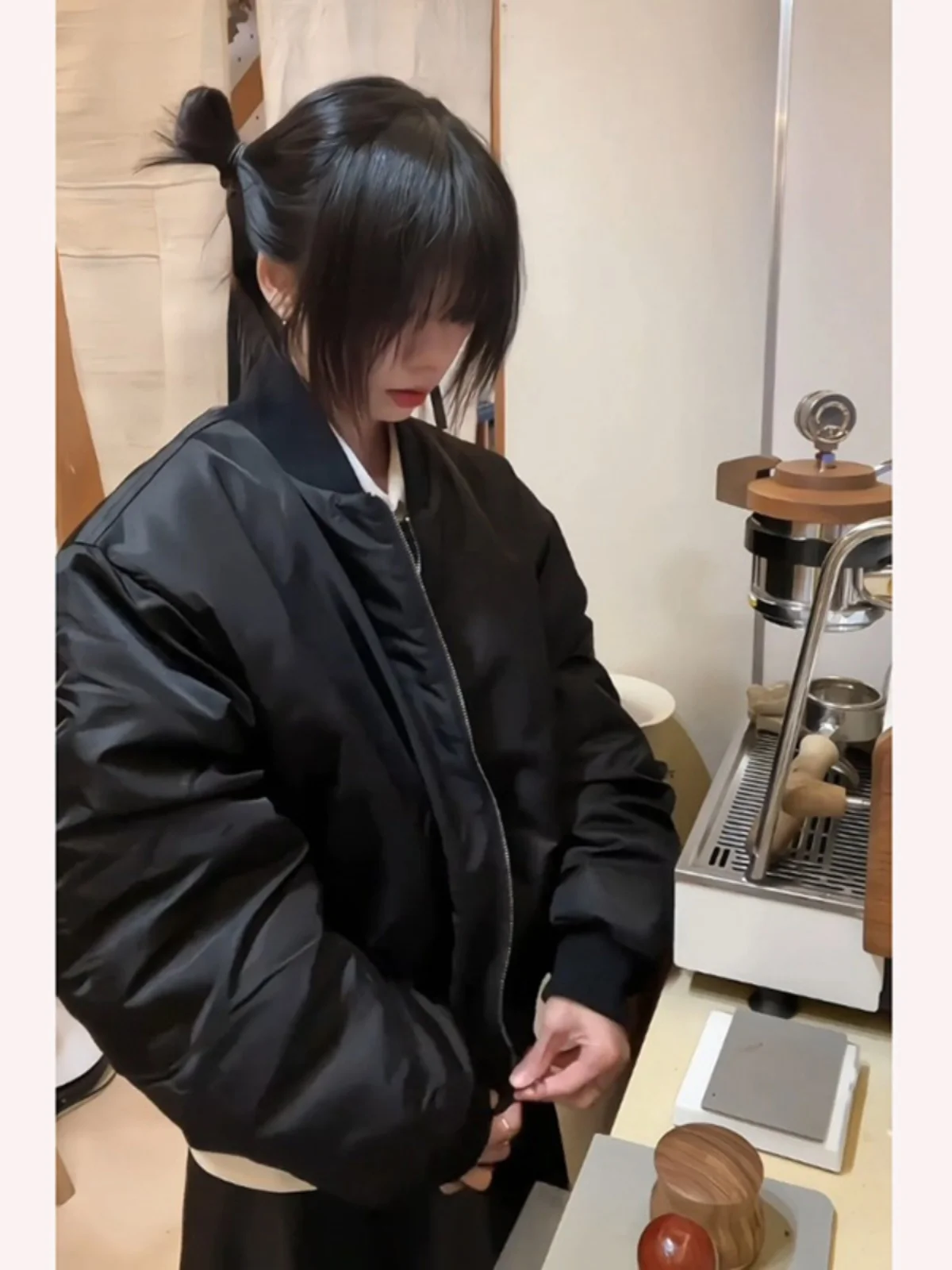 

Мужская куртка-пилот с хлопковой подкладкой, осенне-зимняя, в бейсбольном стиле, модная, свободного кроя, молодежная, однотонная, на молнии