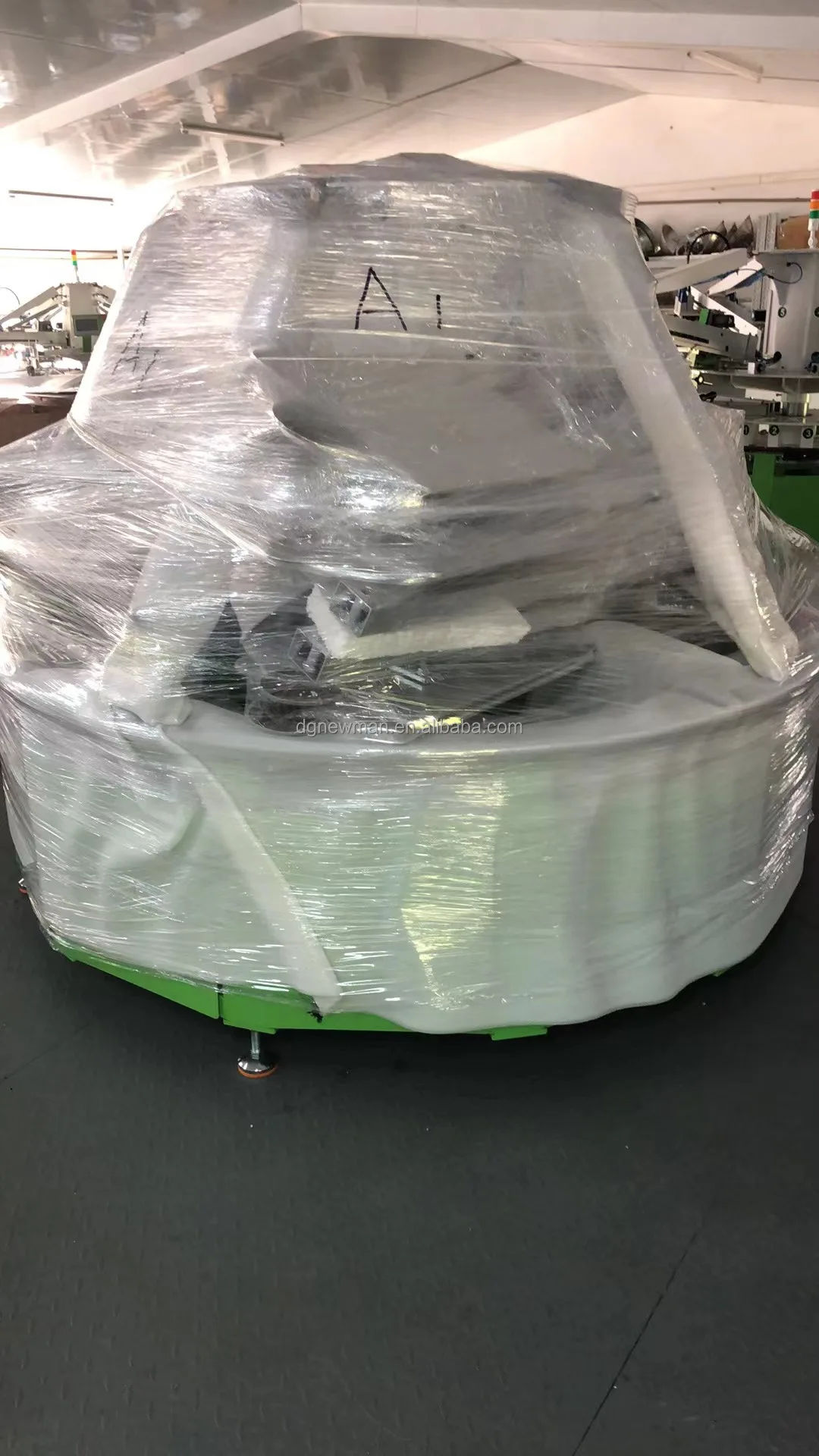 طابعة الأخطبوط الأوتوماتيكية المسطحة 5 ألوان 12 محطة آلة طباعة الشاشة الدائرية